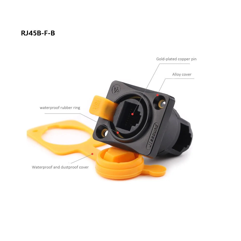 1 PCS D Series Cassic Panel-Mount Connector USB XLR BNC-D-HDMI VGA and More D Series Connector