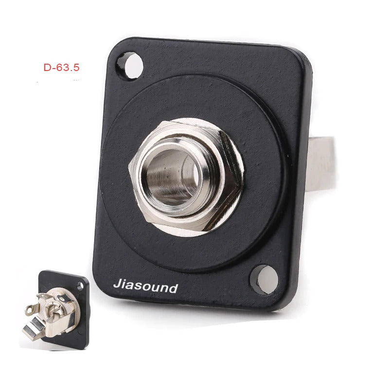 1 PCS D Series Cassic Panel-Mount Connector USB XLR BNC-D-HDMI VGA and More D Series Connector