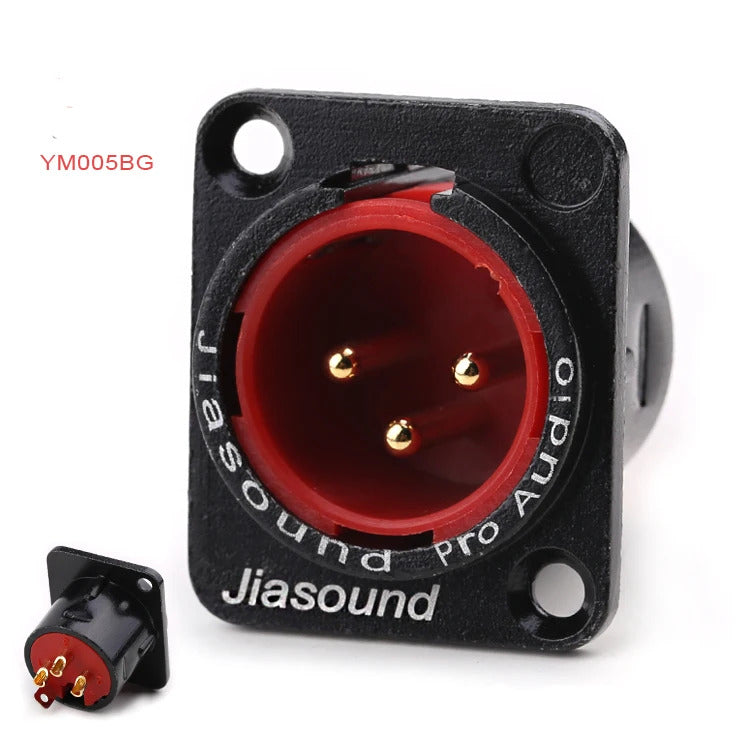 1 PCS D Series Cassic Panel-Mount Connector USB XLR BNC-D-HDMI VGA and More D Series Connector