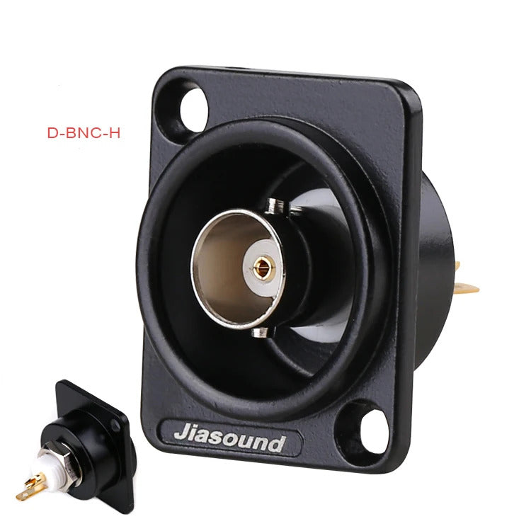 1 PCS D Series Cassic Panel-Mount Connector USB XLR BNC-D-HDMI VGA and More D Series Connector