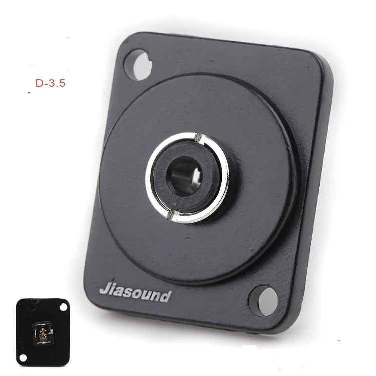 1 PCS D Series Cassic Panel-Mount Connector USB XLR BNC-D-HDMI VGA and More D Series Connector