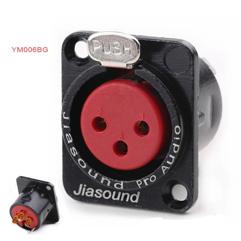 1 PCS  D Series Cassic Panel-Mount Connector USB XLR BNC-D-HDMI VGA  and More D Series Connector