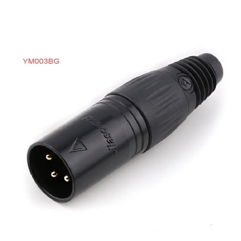 8 sets of XLR male and female XLR cable connector, card faucet, audio and video, XLR plug, 8 colors