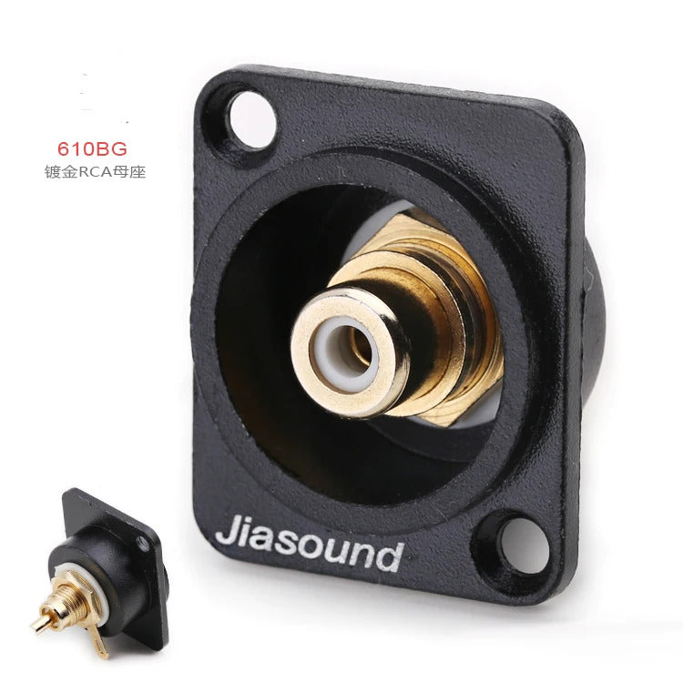 1 PCS  D Series Cassic Panel-Mount Connector USB XLR BNC-D-HDMI VGA  and More D Series Connector