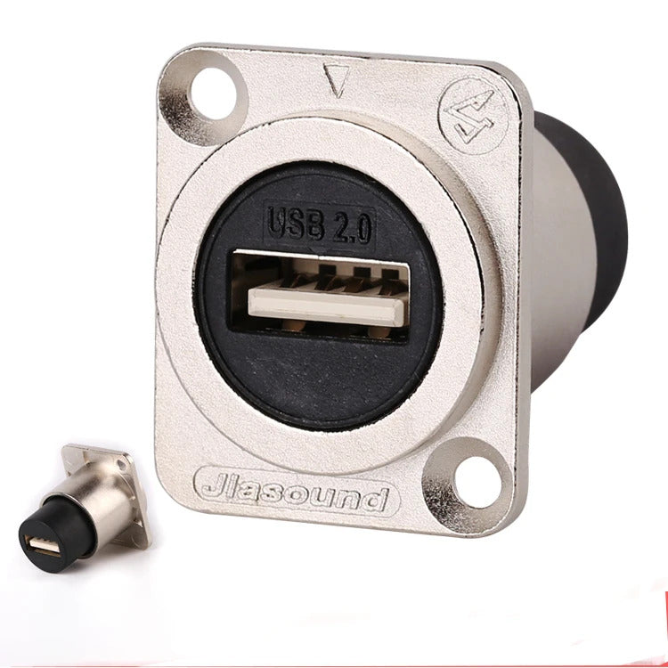 1 PCS  D Series Cassic Panel-Mount Connector USB XLR BNC-D-HDMI VGA  and More D Series Connector