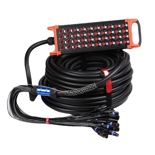 Audio Snake Cable 40-channel Stage Lighting Transmission Signal Cable/Multi-Core Stage Console Cable